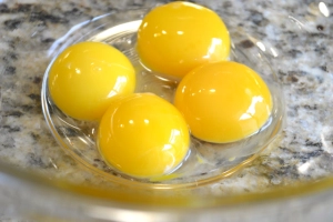 egg yolks