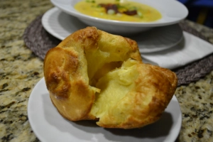 popover soup in background