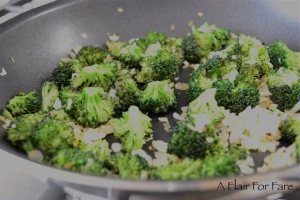 broccoli strata pan