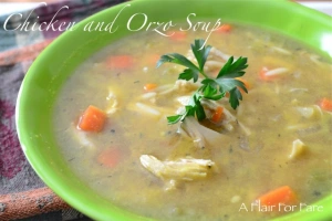 Chicken Orzo Soup 1