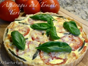 Tomato and Asparagus Tart