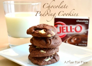 Chocolate Pudding Cookies