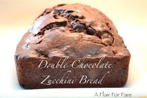 Double Chocolate Zucchini Bread