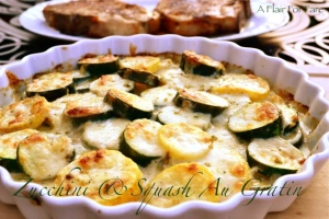 Zucchini and Squash Au Gratin 3