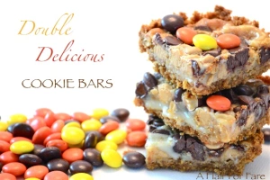 Double Delicious Cookie Bars