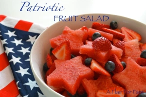 Patriotic Fruit Salad