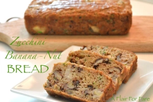 Zucchini Banana Bread