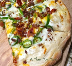 Jalepeno Popper Pizza slice