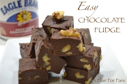 Easy Chocolate Fudge