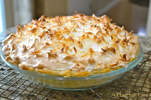 Cream of coconut pie2