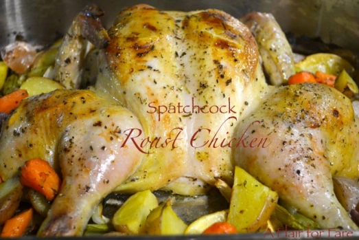 Spatchcock Roast Chicken