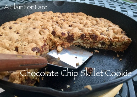 Chocolate Chip Skillet Cookie